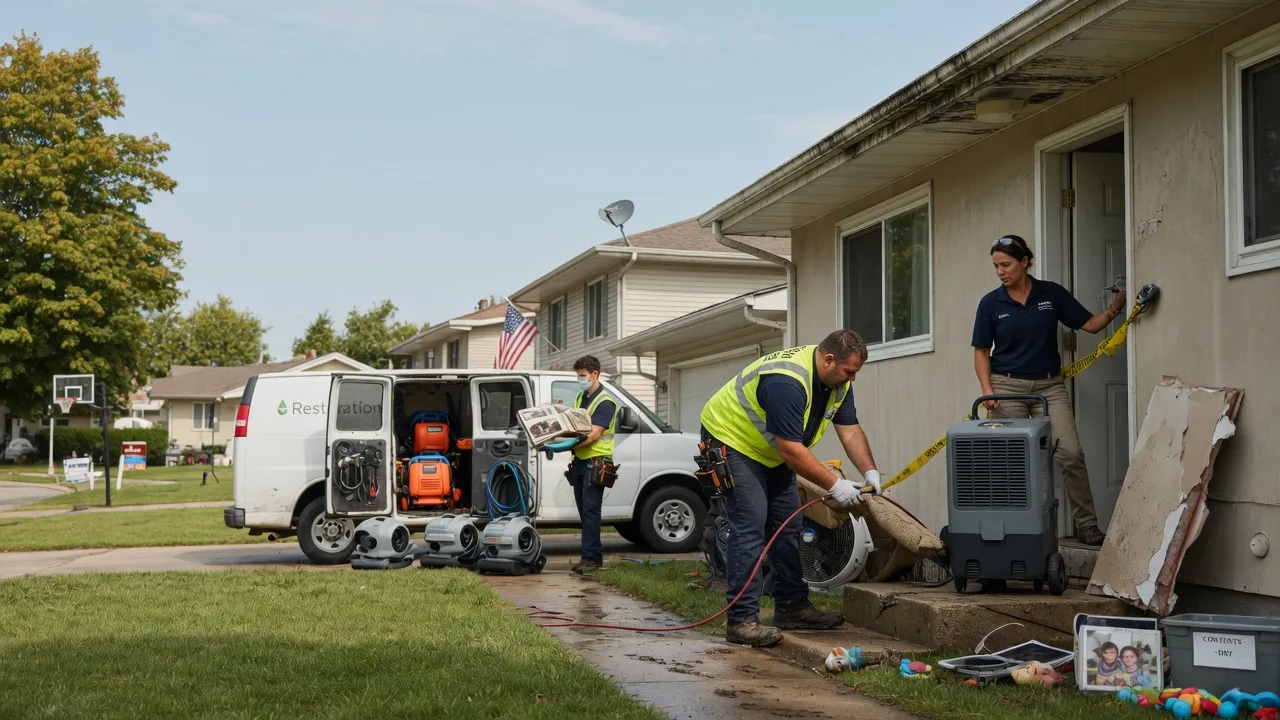 Water Damage Restoration in Waupun, WI near me